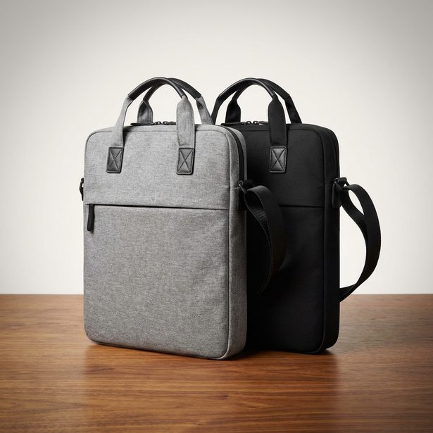 Front-Pocket Vertical Briefcase
