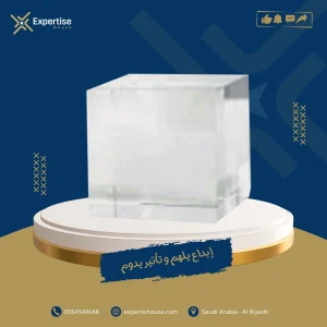 10x10 cm Crystal Promotional gift Base Luxury Design