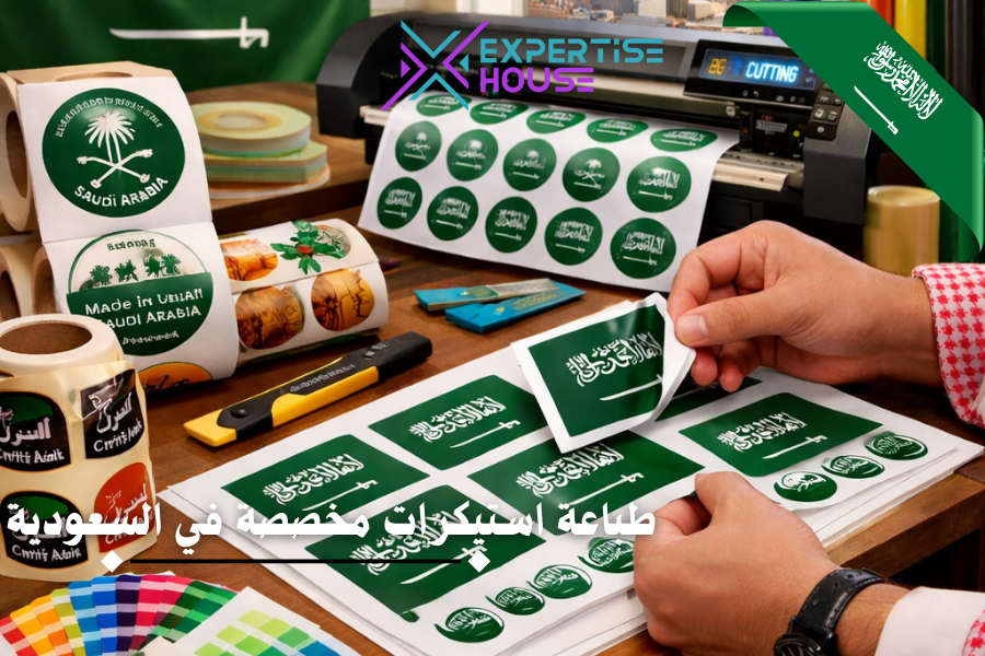 طباعة استيكرات مخصصة