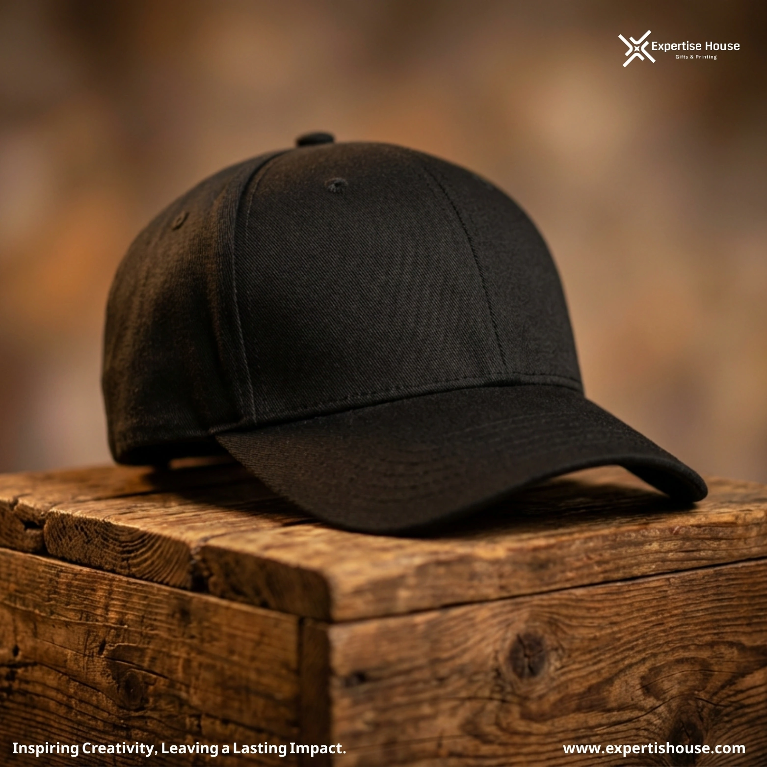 قبعة بيسبول قطنية سوداء كلاسيكية 1 قبعة بيسبول قطنية سوداء كلاسيكية