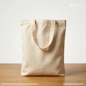 حقيبة قطنية طبيعية صديقة للبيئة