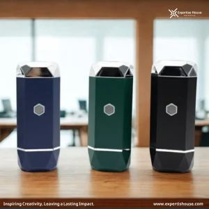 مجموعة زجاجات حرارية هندسية فاخرة