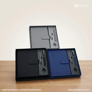 مجموعة طقم دفاتر وأقلام فاخرة