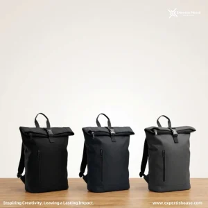 مجموعة حقائب الظهر العصرية ذات الغطاء المطوي (رول توب)